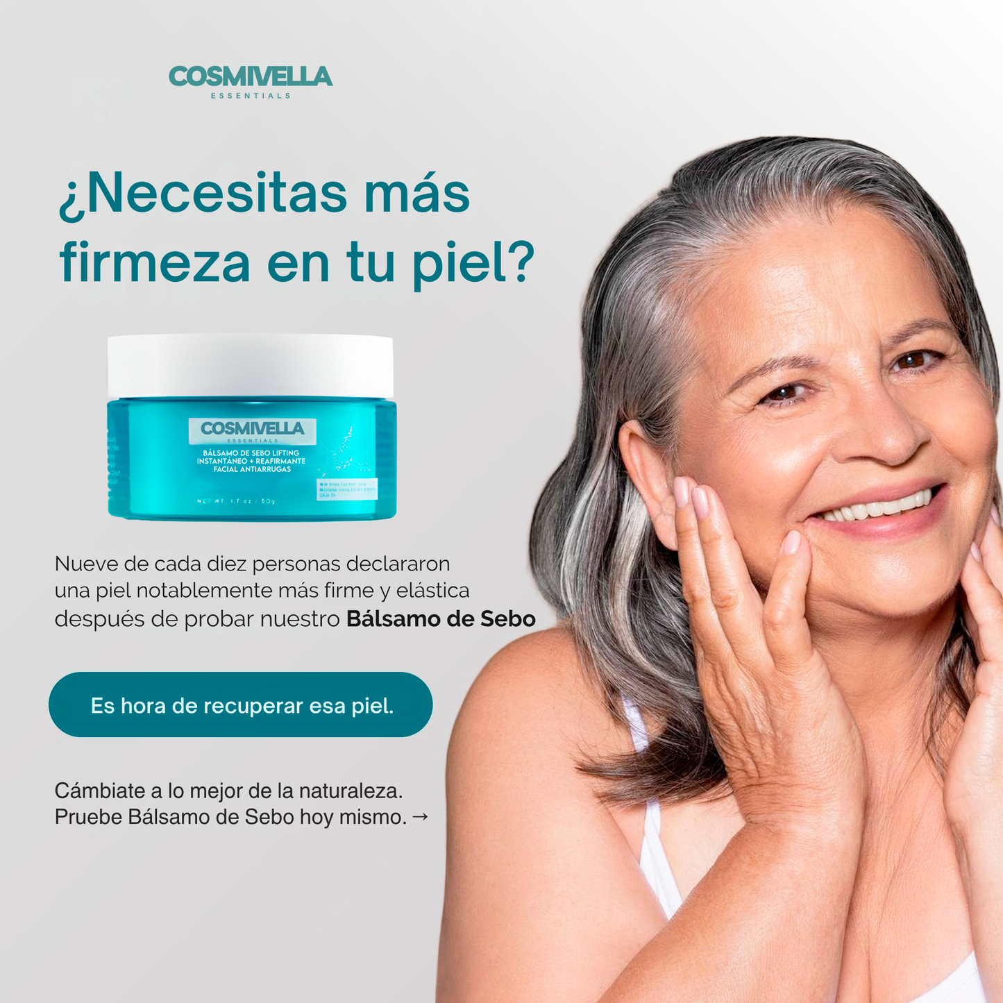 Bálsamo de Sebo Lifting Instantáneo + Reafirmante Antiarrugas.