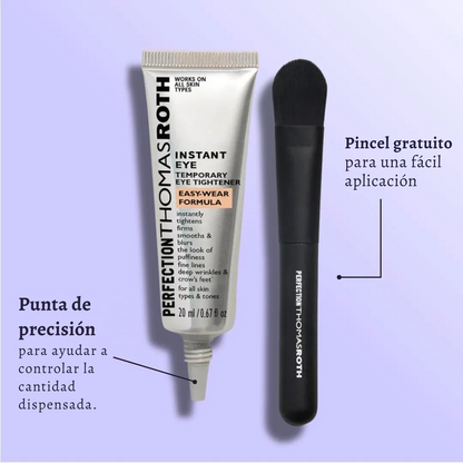 Reafirmante Instantáneo Contorno de Ojos – Compatible con Maquillaje