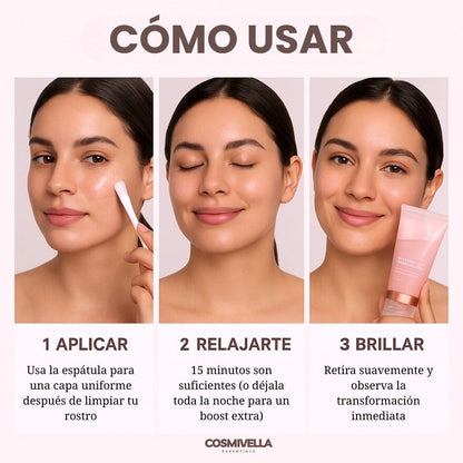 Mascarilla Facial de Colágeno Coreana Viral
