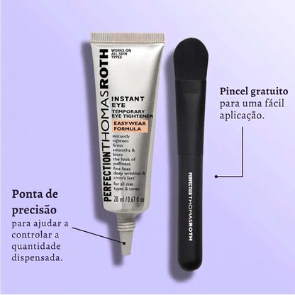 Reafirmante Instantâneo para o Contorno dos Olhos – Compatível com Maquilhagem
